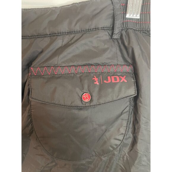 JDX Multisports Black Snowboard Snow Pants With Red Stitching & Bunny Logo - Picture 7 of 16